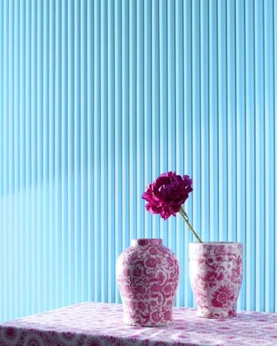 Mur peint en Bleu de Baltes 2059-50