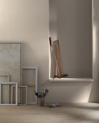 Mur peint en Gris Tourdille 1544