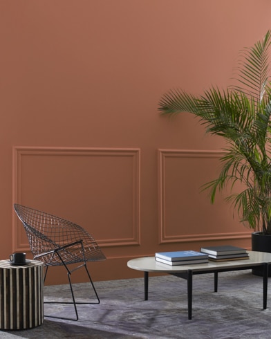 Painted wall with Pumice Stone 1197