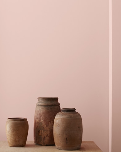 Mur peint en Pierre Rose 1186